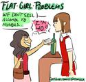 flat-girl-problems