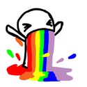 rainbow-puke-cute