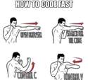 how-to-code-fast