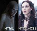 html-vs-html-and-css