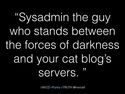 sysadmin-is