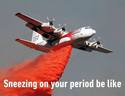 sneezing-on-period