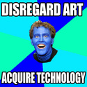 disregard-art-acquire-technology