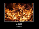 a-fire