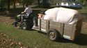 Leaf-vacuum-trailer