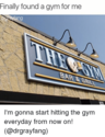 the right gym for me