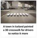 3D crosswalk