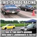 this is drag racing