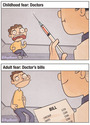medical fears then and now