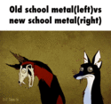 old school metal vs new school metal