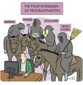 the four horsemen of procrastination