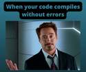 compiling without errors