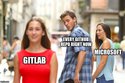 gitlab and github