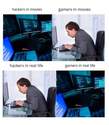 hackers vs gamers
