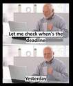 let me check the deadline