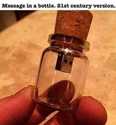 message in a bottle 21 century edition