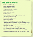 the zen of python