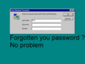 windows NT tips and tricks-forgotten password
