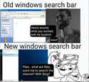 windows search bar devolution