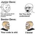 your code is shit - i know
