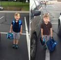 first vs the second day of school