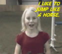 jump like a horse