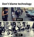 dont blame technology