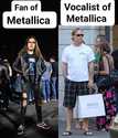fan vs vocalist of metallica