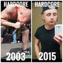 hardcore 2003 vs 2015
