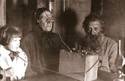 soviet pesants listening radio 1928 year