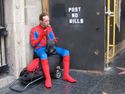 spiderman after work