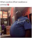 when the police officer swallows a criminal
