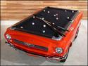 ford mustang pool table