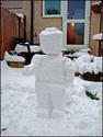 snowman lego style