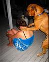 massage doggy style