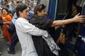 Pakistani Police Arresting A Woman