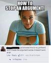 how to stop an argument