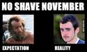 no shave november reality