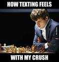 texting with the crush
