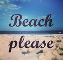 beach please