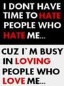 dont have time to hate