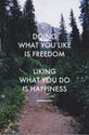 freedom vs happiness