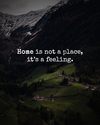home is not a place