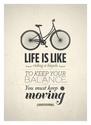 life is like a bycicle