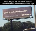 cover your home with a dick