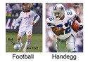 football vs handegg