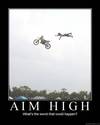 aim high