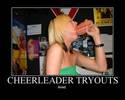 cheerleader tryouts