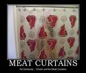 meat curtains