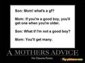 mothers advice